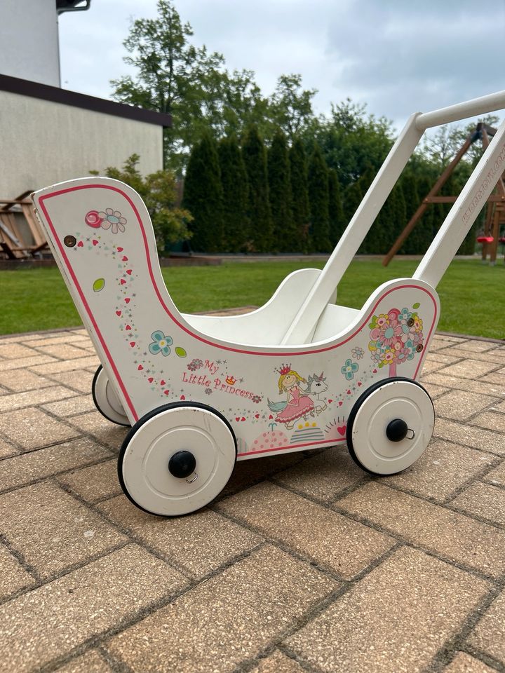 Puppen Kinderwagen Puppenwagen aus Holz in Oranienburg