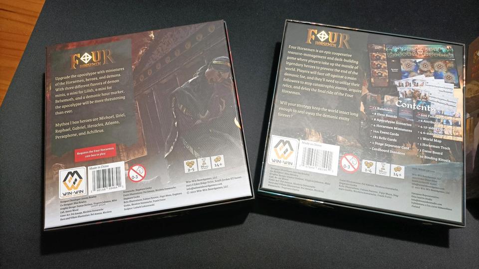 Tausch/Verkauf Brettspiel: Four Horsemen Full Apocalypse engl in Villingen-Schwenningen