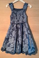 Süßes Sommerkleid blau gemustert Größe 110 Hessen - Limburg Vorschau