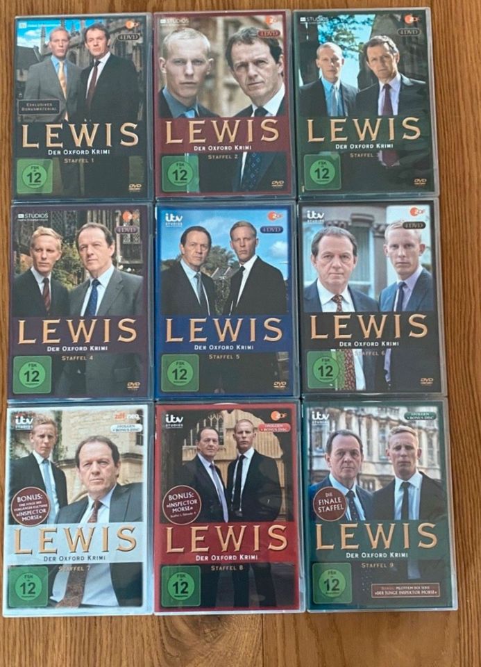 DVD Lewis Der Oxford Krimi, komplette Serie in Plön 