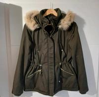 Parka Übergangsjacke Zara Khaki Größe L Niedersachsen - Ilsede Vorschau