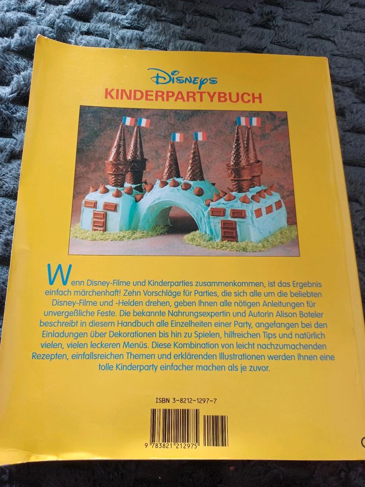 Disney's Kinderpartybuch basteln Spiele Rezepte Kindergeburtstag in Lippstadt