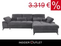 Ecksofa Grau 301x176cm Schlaffunktion Bettkasten Federkern Costel Köln - Ehrenfeld Vorschau