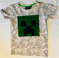 Minecraft t Shirt mit Wendepailletten Bild Niedersachsen - Beverstedt Vorschau