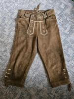 Braune längere Lederhose Größe 36 von Distler Bayern - Abenberg Vorschau