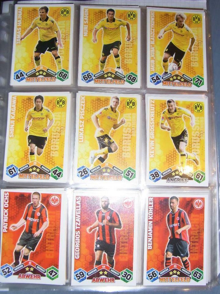 Match Attax Trading Card Game Saison 2010/2011 in Bremen