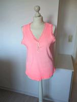 Top Shirt Farbverlauf neon Pink Spitze Knopfleiste M L Hessen - Alsfeld Vorschau