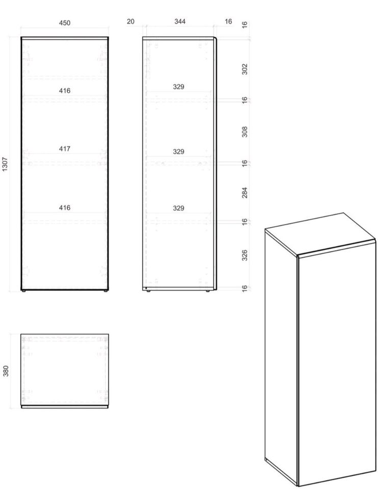 Places of Style Stauraumschrank CAYMAN Im modernen Design in Brandenburg -  Nauen | eBay Kleinanzeigen ist jetzt Kleinanzeigen