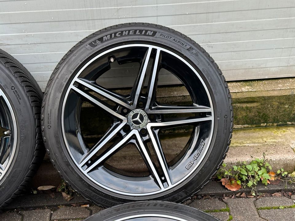 Original MB Mercedes AMG GT 4 Türer W290 X290 A290 20“ zoll Alufelgen mit Winterreifen ALU Winter komplett Räder Radsatz Winterräder Winterradsatz Winterkompletträder Winterkomplettradsatz NEU schwarz in Gelsenkirchen