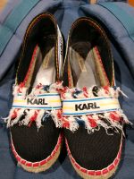 Karl Lagerfeld Espandrilles Gr. 39 Schuhe Sandalen Schwarz Bunt Saarbrücken-Dudweiler - Dudweiler Vorschau