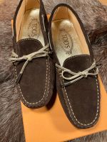 TOD‘S Gommino, Gr. 36, Veloursleder dunkelbraun Nordrhein-Westfalen - Schalksmühle Vorschau