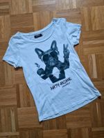 Look 54 Berlin Shirt Gr. M Party animal weiß franz. Bulldogge München - Trudering-Riem Vorschau