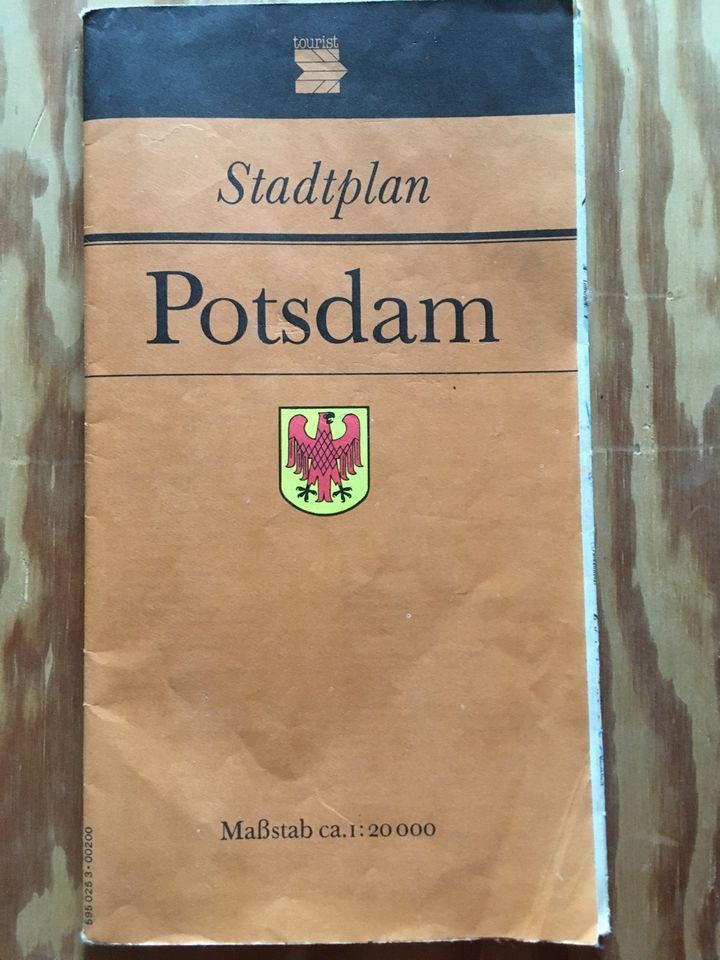 VEB Tourist Verlag: Stadtplan Potsdam, 1:20000, 1990 in Westerburg