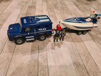 Playmobil Polizeiauto mit Boot Sachsen - Waldenburg Vorschau