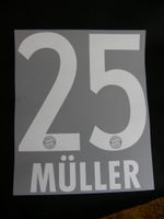 FC Bayern Flock Aufdruck  " Götze " Müller" FCB 3/15-201 Hessen - Biedenkopf Vorschau