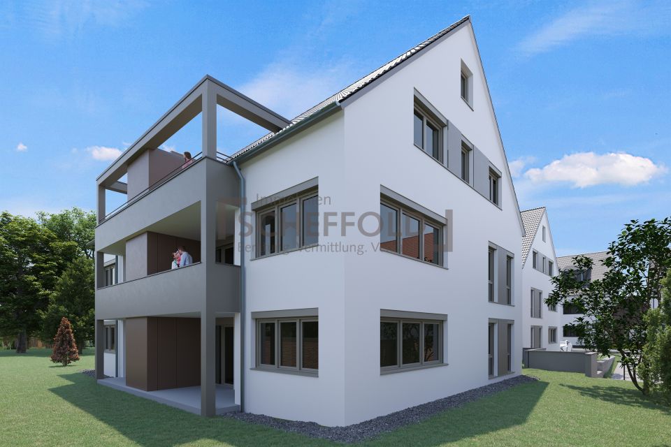 Mit schönem Sonnenbalkon! Helle und barrierefreie 3,5-Zimmer-Eigentumswohnung in Ehingen (Donau)