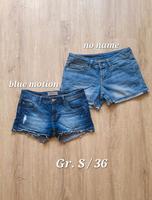 2-er Set kurze Jeanshose Shorts, Gr. S/36 von Blue Motion Hessen - Hünfeld Vorschau