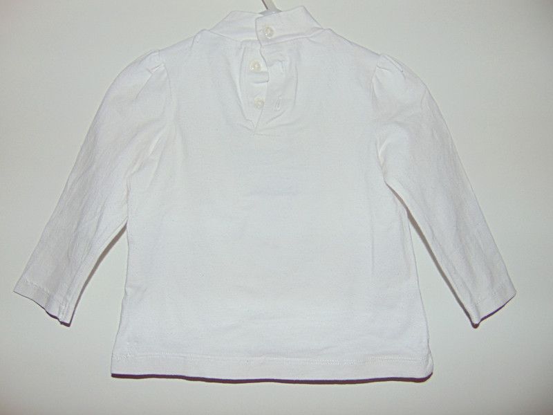 2,50€ - Langarm T-Shirt von Größe 80 Weiß Bär in Sundern (Sauerland)