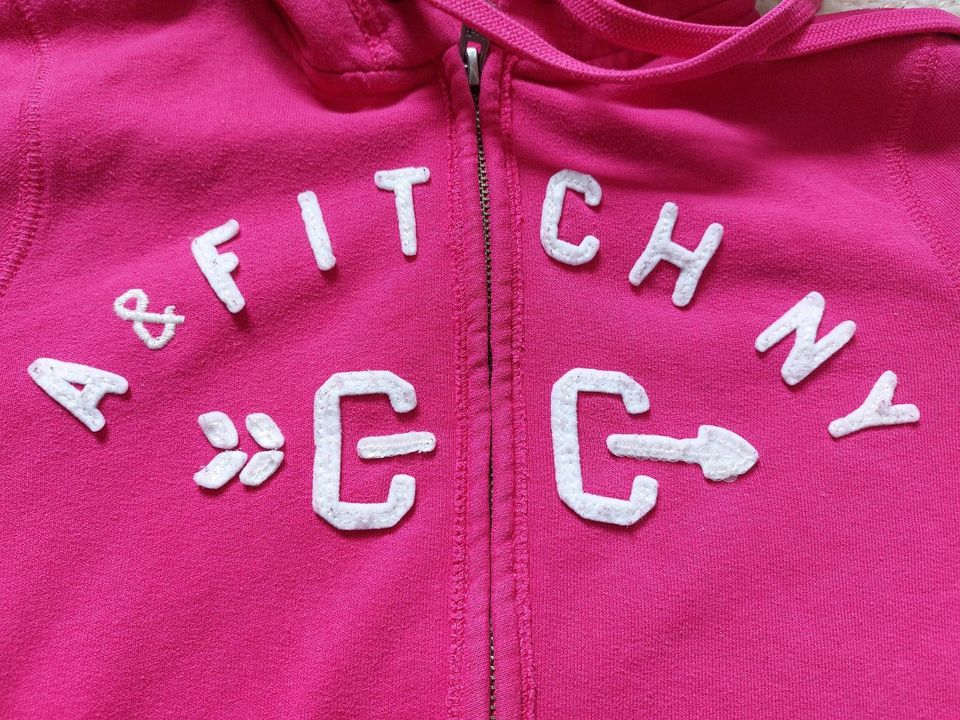 Kapuzenjacke Hoodie Abercrombie & Fitch XS Pink in Broderstorf