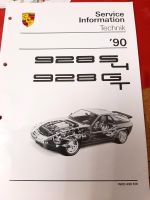 Porsche Service Information , 928 S4, 928 GT Kundendienstschule Baden-Württemberg - Obersulm Vorschau