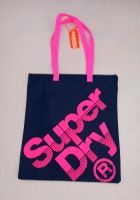 Super dry Tasche Beutel Tote bag.                 Dkl. Blau/ Pink Hamburg-Mitte - Hamburg Hamm Vorschau