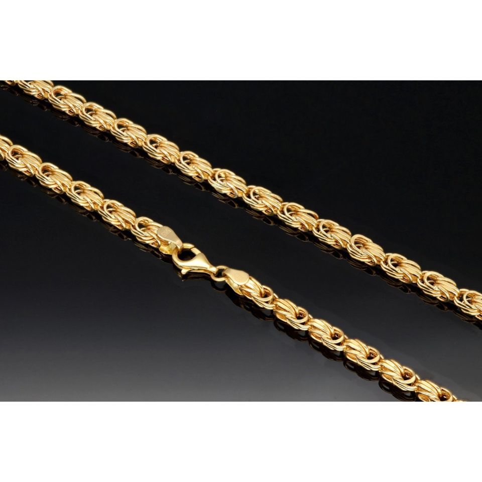 Königskette 585 14K Echt Gold 65cm 4mm DICK Halskette Goldkette NEU Schmuck Massiv Goldschmuck Viele weitere Angebote mit Finanzierung Ratenzahlung im Shop sensburg-aurum in Berlin