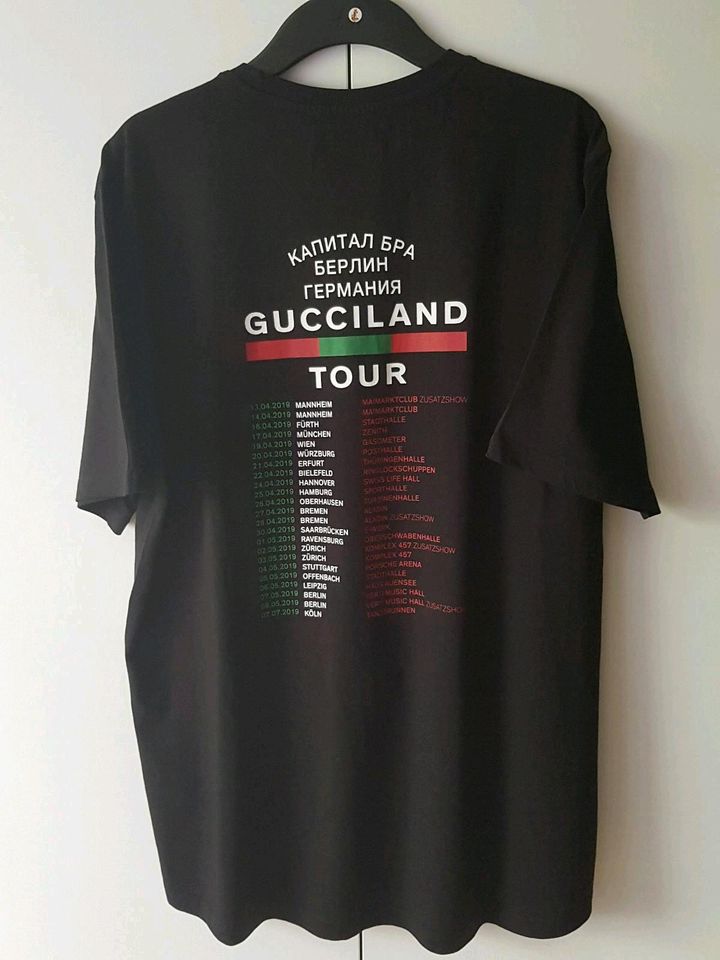 Capital Bra T-Shirt "Gucciland Tour 2019" *neu* in Bergisch Gladbach