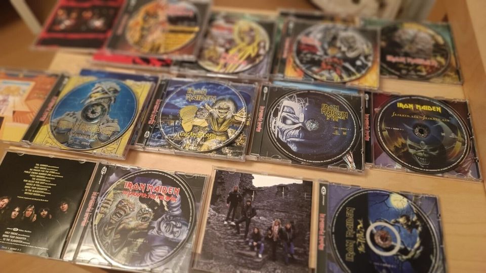 Iron Maiden CDs Sammlung, Neuwertiger Zustand in Köln