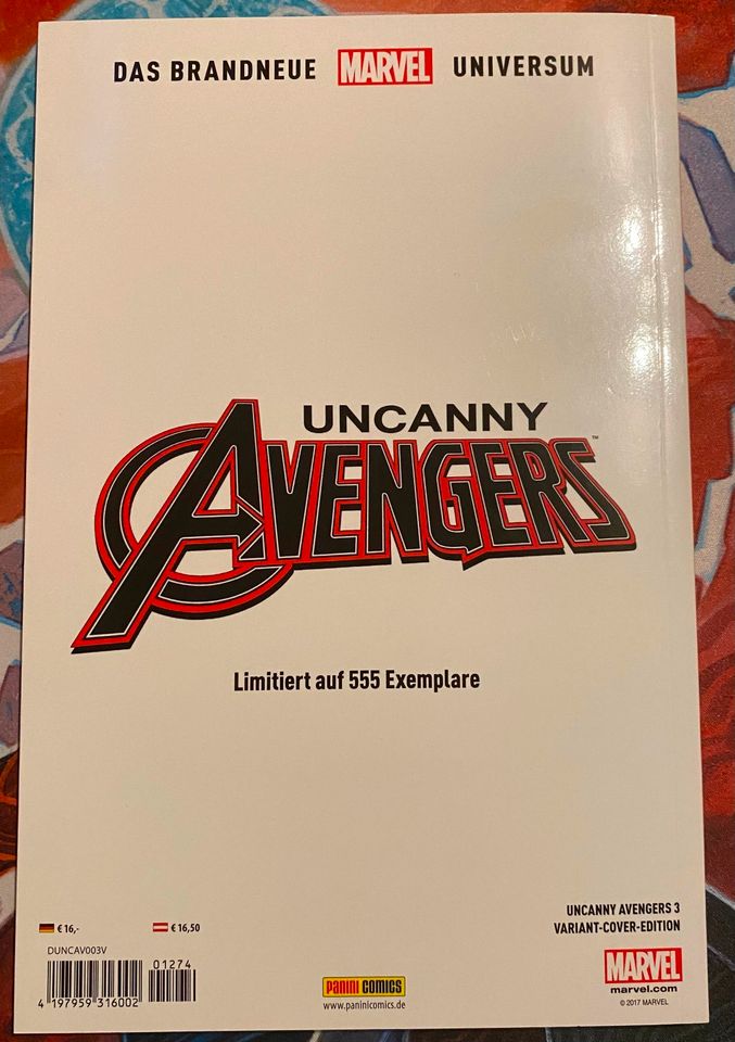 Uncanny Avengers - Band 3 Ultrons Rückkehr [Variant Cover] Comic in Herne