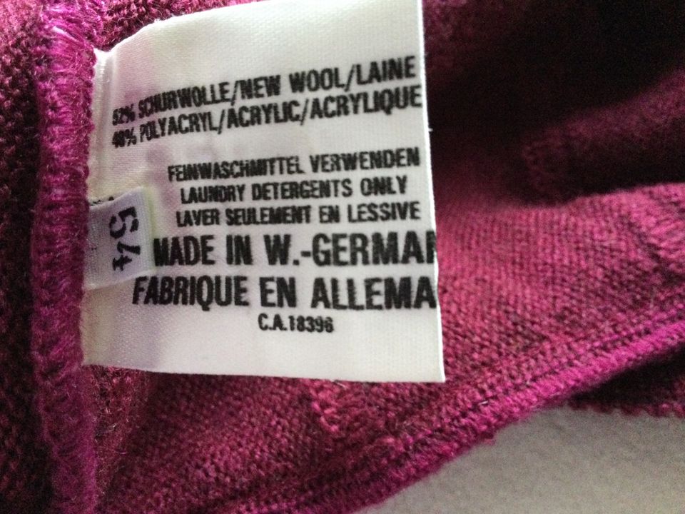 Herrenwollpullover v. Carlo Colucci, Gr. 54 in Lohmar