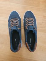 Deichmann Damen Schuhe blau/ braun Größe 40 Leipzig - Lindenthal Vorschau