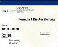 2 Tickets: Formel 1 Ausstellung/Exhibition in Wien am 6.6.2024 Friedrichshain-Kreuzberg - Friedrichshain Vorschau