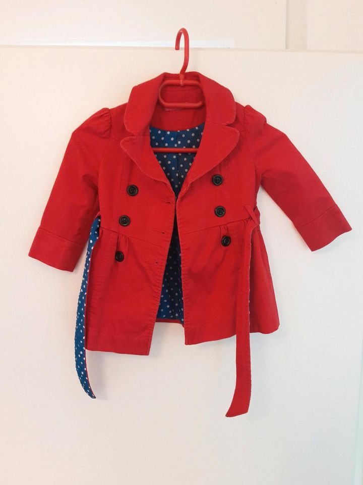 Mädchen Frühlings Mantel, Jacke, Übergangsjacke, Gr. 98/104 in Zetel