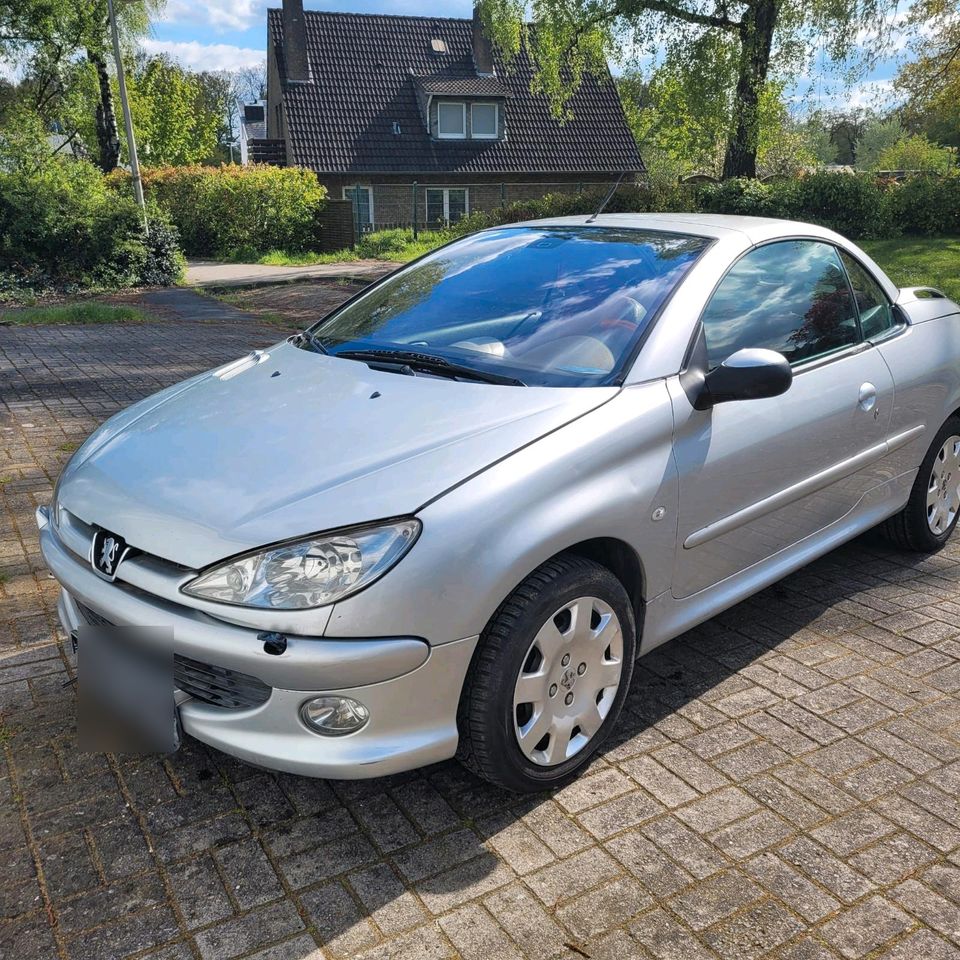 Peugeot 206cc 1.6l Cabrio perfektes Anfänger Auto in Rheine