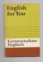 Lernwortschatz Englisch English for You Lehrmaterial DDR Sachsen-Anhalt - Bad Kösen Vorschau