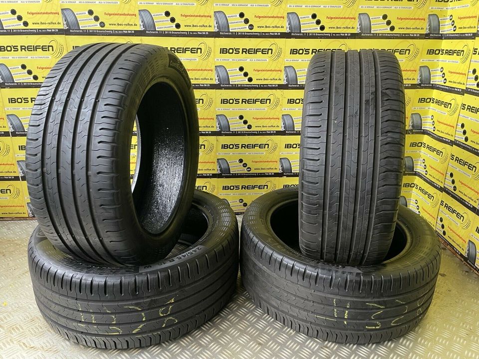 4x Sommerreifen 245/45R18 96W Continental Eco 5 in Braunschweig