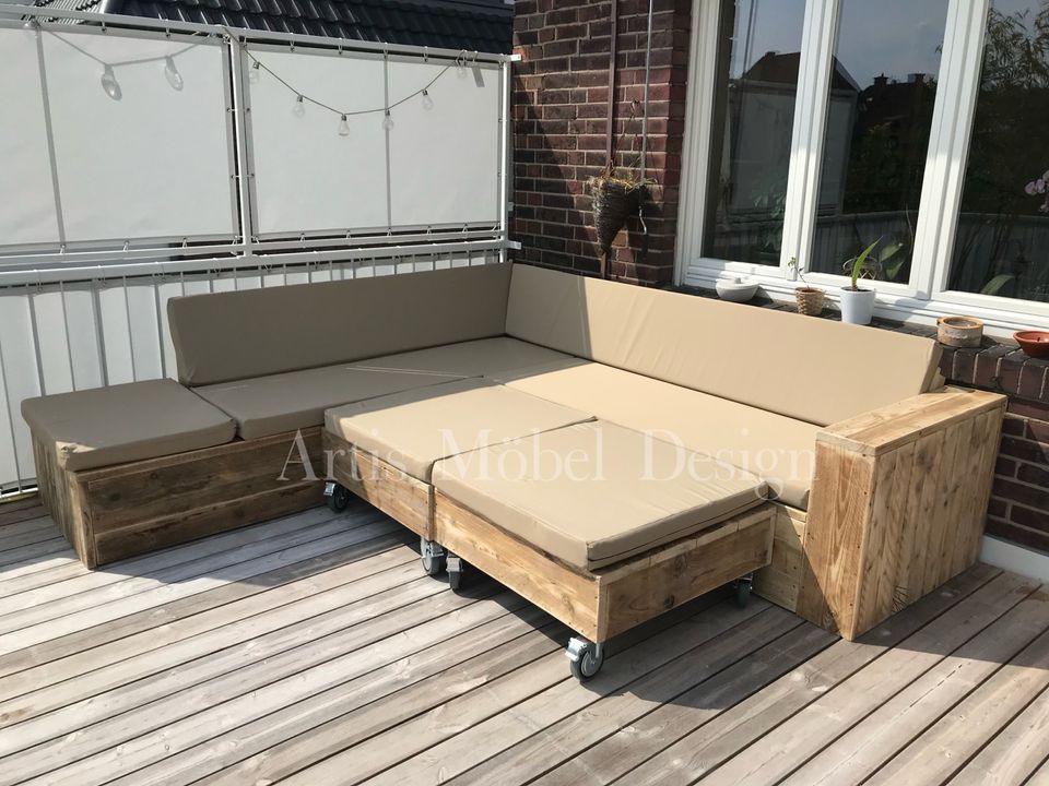 Gartenlounge Ecksofa Gastronomiemöbel Loungemöbel Set Ecklounge in Oberhausen