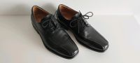 Elegante schwarze Herren Lederschuhe von Geox Nordrhein-Westfalen - Netphen Vorschau