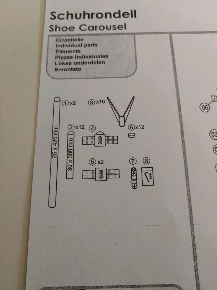 NEU Rucu Schuhrondell Camping Wohnwagen Wohnmobil in Moormerland