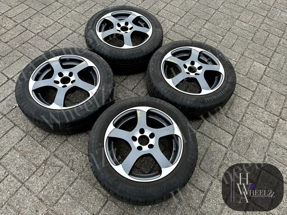 DOTZ Alufelgen poliert 15 Zoll Sommerräder 5x100➡️ 195/55 R15 CONTINENTAL Sommerreifen Sommer Reifen Felgen➡️ VW POLO 6R 9N FOX AUDI A1 SEAT IBIZA 6J 6L TOLEDO NH SKODA FABIA 5J ROOMSTER PRAKTIK RAPID in Bünde