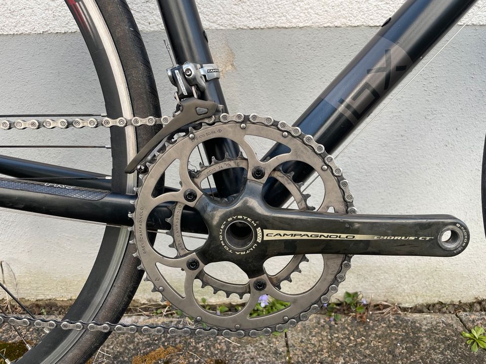 Rennrad, Alu, RH 56, Campagnolo 11-fach Chorus/Record in Frankfurt am Main