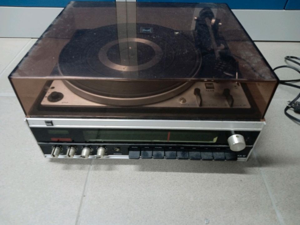 Plattenspieler schallplatte Dual Type KA 12A Radio in Tauberbischofsheim