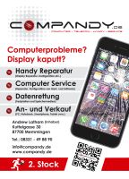 Handy iPhone Samsung Smartphone PC Laptop Reparatur Memmingen Bayern - Memmingen Vorschau