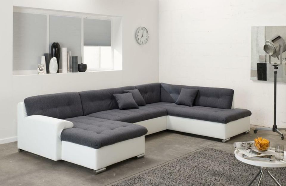 Neu Wohnlandschaft statt 1699.- Sofa Couch U-form U-sofa in Gommersheim