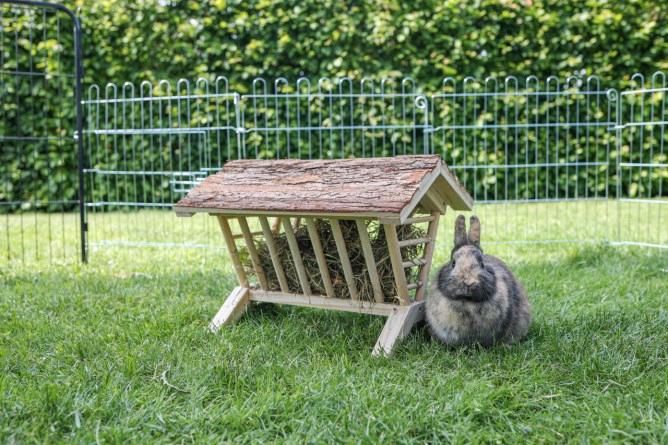 Futterraufe für Kaninchen, Hasen, Zubehör, Futterkrippe, in Engelsberg