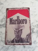 Marlboro Werbeschild Blechschild Poster Zigaretten Baden-Württemberg - Remshalden Vorschau