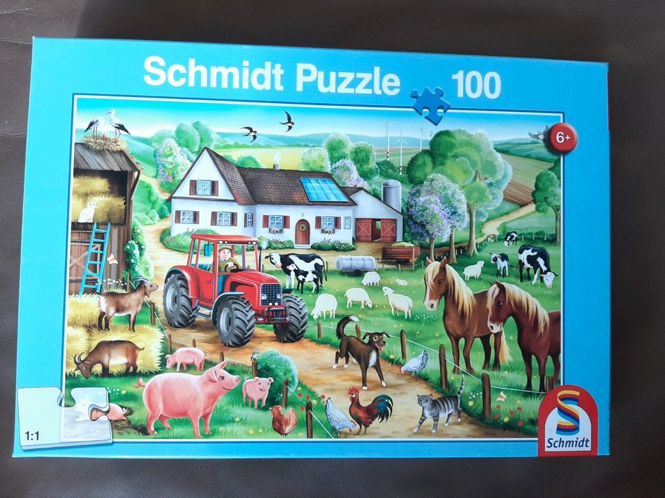 Schmidt Puzzle  100 Fröhlicher Bauernhof   6+ in München