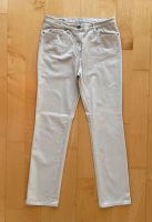 Gerry Weber Damen Stretch Jeanshose Gr. 40R Mod. Romy beige Baden-Württemberg - Erdmannhausen Vorschau