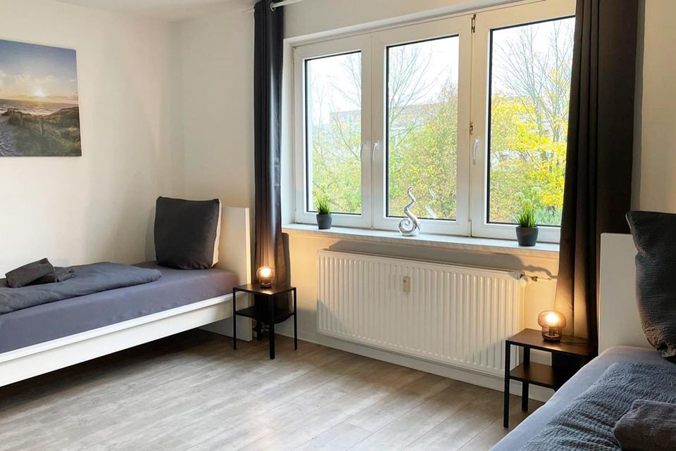 WS04 nice 2 room work & stay apartment with TV and WLAN in Dorf Mecklenburg