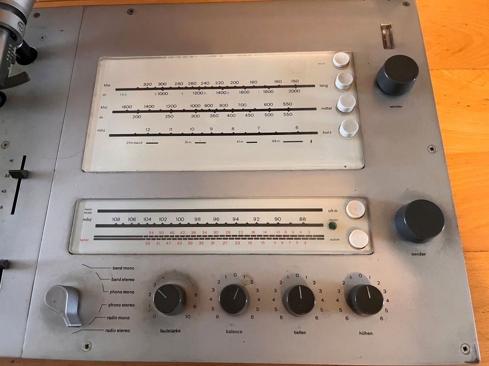 Vintage Braun Steroanlage TC45/4 (Audio 250) mit 2 Boxen in Köln